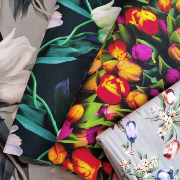 tulipánový obchůdek – látky tulipánový obchůdek - látky